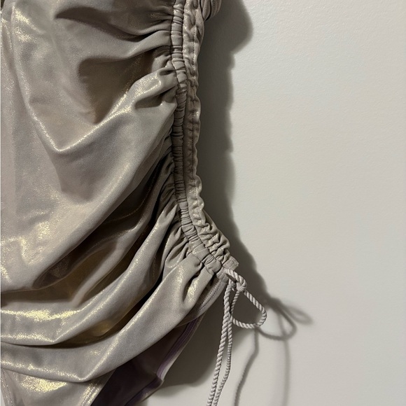 Marlies Dekkers Flic & Flac Sun-kissed Gold One Piece Plunge Top Swimsuit - Picture 4 of 17